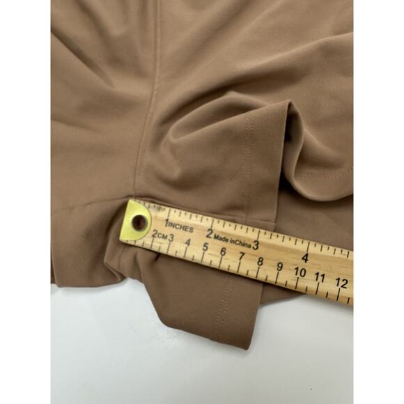 Old Navy Womens Shorts Size Large Brown Active Powersoft High Rise Go Dry - Picture 9 of 10